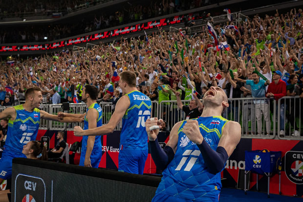 ИМАЈУ СРЕБРО, ХОЋЕ ЗЛАТО: Одбојкаши Словеније еуфорични после победе у полуфиналу над фаворизованом Пољском