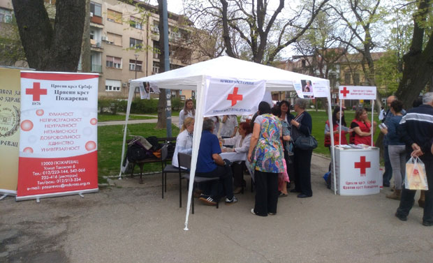 Контрола здравља у градском парку