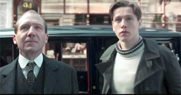 Рајф Фајнс и Бранка Катић у филму Кингсман: Почетак