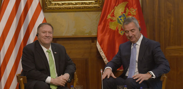 ПОМПЕО У ПОДГОРИЦИ: САД поносне на партнерство са Црном Гором