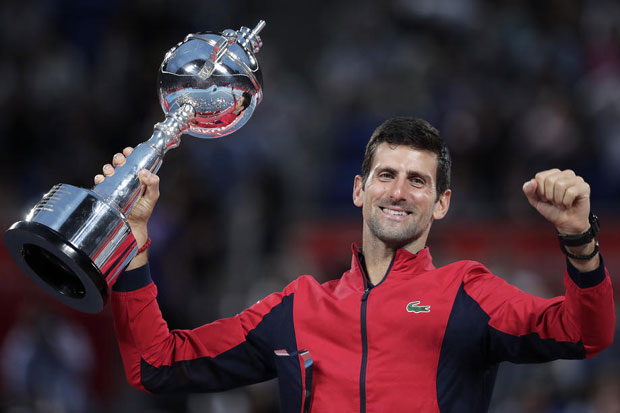 НОВАК КРАЉ ЈАПАНА: Ђоковић демонстрирао силу у Токију и освојио 76. трофеј у каријери