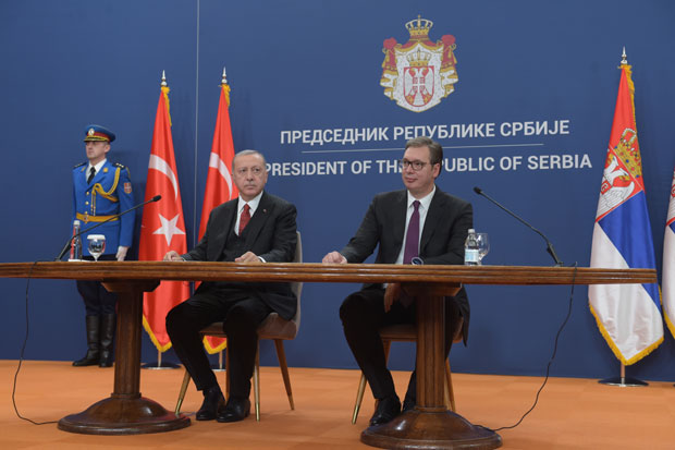 ВУЧИЋ НАКОН САСТАНКА СА ЕРДОГАНОМ: Наша робна размена расте из дана у дан