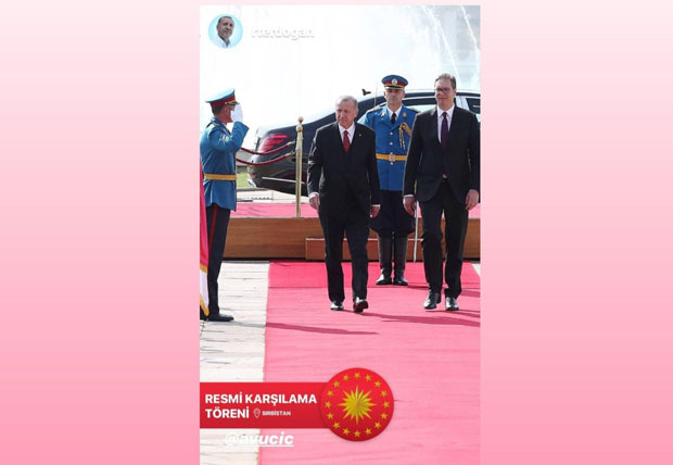 Ердоган на Инстаграму поделио фотографије са Вучићем (ФОТО)