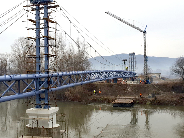 ДАН ОПШТИНЕ ТРСТЕНИК: Нов мост преко Мораве, за воду и пешаке