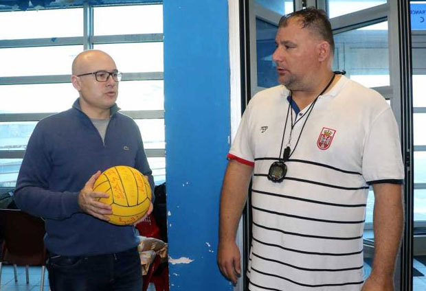 Вучевић обишао ватерполисте Србије: Надам се да ће наредне године услови у Новом Саду бити још бољи