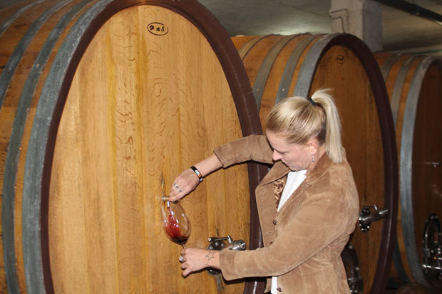 Милица мајстор међу винарима