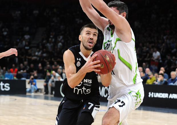 КРАЈ: Партизан - Локомотива Кубањ 80:71