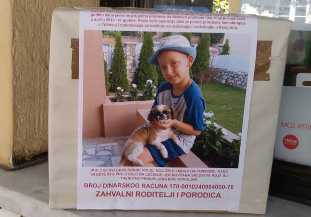 НЕОПХОДНА ПОМОЋ ЗА МАЛОГ МИЛИЈУ: Наставак хуманитарне акције у Пожаревцу