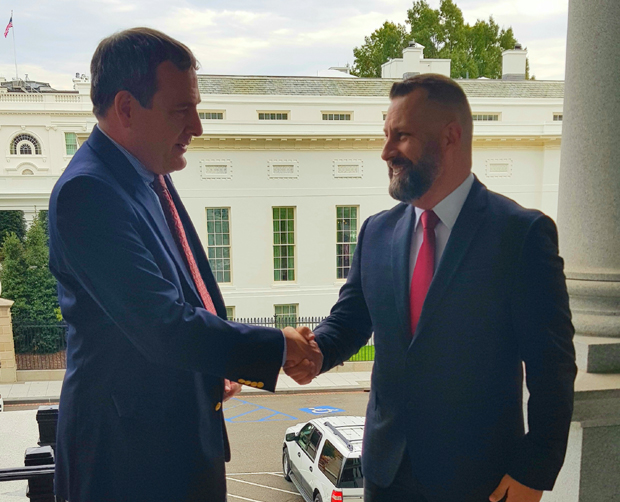 Јевтић се састао са Ератом на крају посете Вашингтону