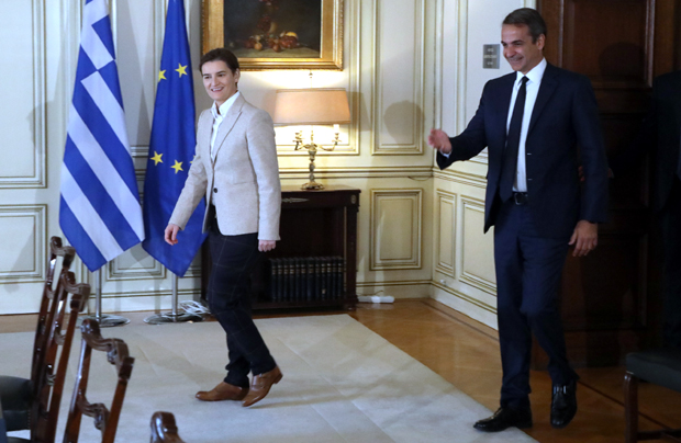 Брнабић: Традиционално добри односи Србије и Грчке