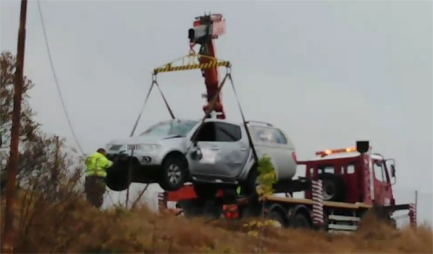 Јагодинац је имао много среће: Слетео са надвожњака, прошао без повреда! (ВИДЕО)