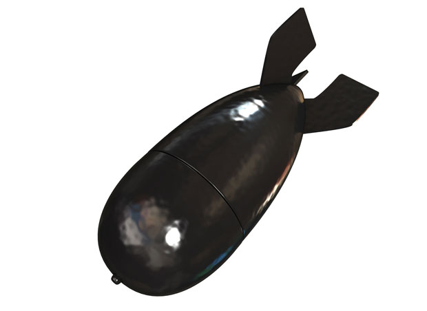 Деактивирана 250 кг тешка бомба из 2. светског рата