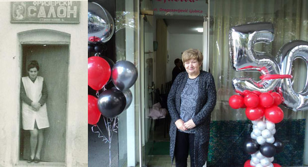 Љубица прославила златни јубилеј: Пола века шиша Српчане