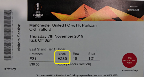 Партизаново упозорење навијачима: Постоји грешка на улазницама за меч у Манчестеру