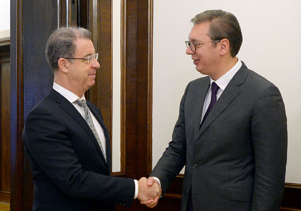 Вучић са Брамерцом: Сарадња добра и наставиће да јача