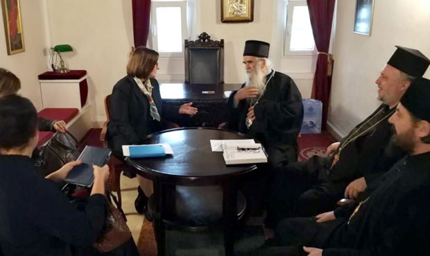 Митрополит Амфилохије и амбасадорка САД у Црној Гори: Причали о проблемима цркве