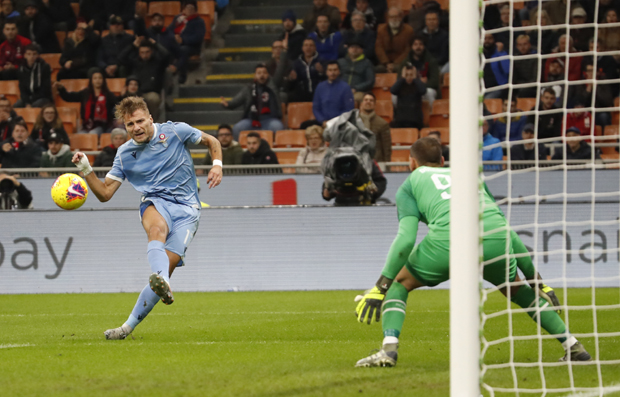 Нападач Лација у Милану ушао у ред легенди: Имобиле погодио стотку