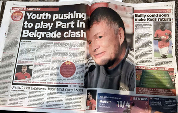 Манчестер се припрема за Партизан: Пет фактора за Солскјера приликом избора стартних 11