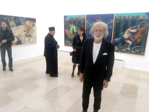 Шобајић на отварању изложбе својих дела пре 45 година (ФОТО/ВИДЕО)