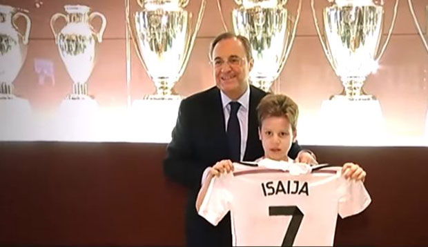 Реал се опростио од Исаије Пантића: Мадриђани потресним снимком одали почаст храбром дечаку (ВИДЕО)