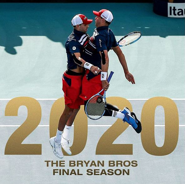 Браћа Брајан завршавају каријеру на месту на ком су освојили први Грен слем