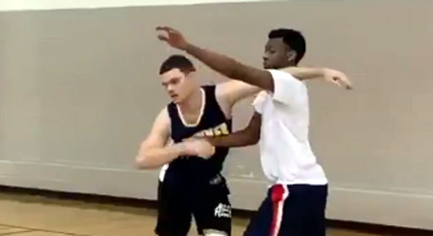 Америка је то: Макс имитирао Јокића, Хезоња се расплакао од смеха (ВИДЕО)