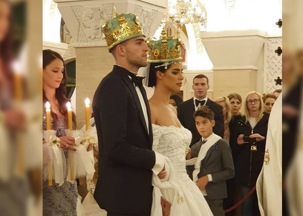 Заветовали се на вечну љубав пред Богом: Венчали се Богдана и Вељко  (ВИДЕО/ФОТО)