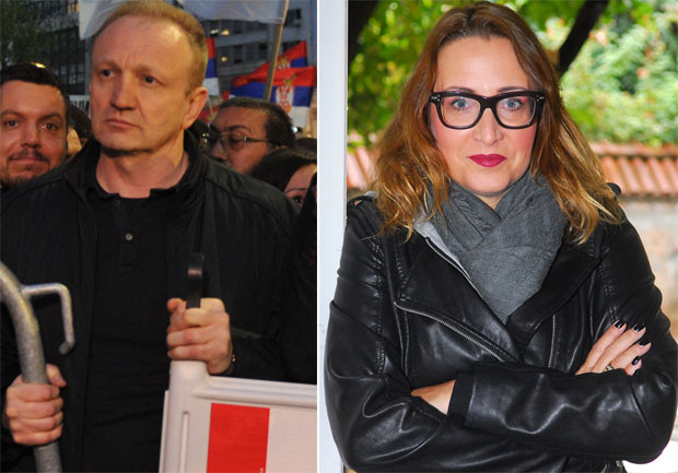 Годишњицу демонстрација Један од пет милиона обележио раскол: Ђилас преко Тање Војтеховски отео протест
