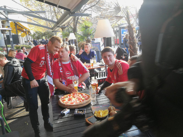 Навијачи Бајерна одушевљени Београдом: Не плашимо се за безбедност