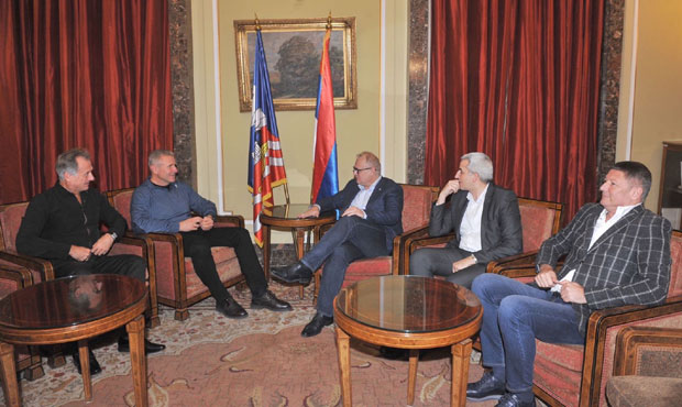 Весић угостио Бубку: Учинићемо све да организација СП у Београду буде одлична