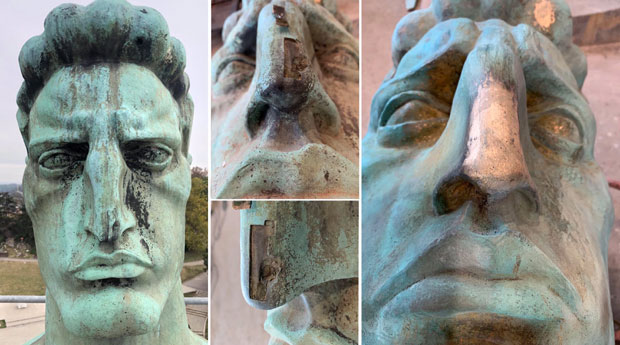 Победнику закрпили нос: Настављена реконструкција симбола Београда