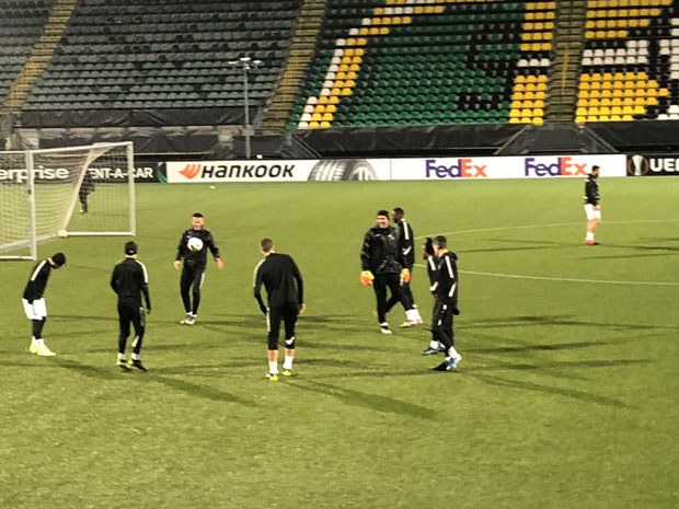 Партизан одрадио тренинг у Хагу, Милошевић одговорио тренеру Алкмара: Борба на живот и смрт? Не бих драматизовао (ВИДЕО)