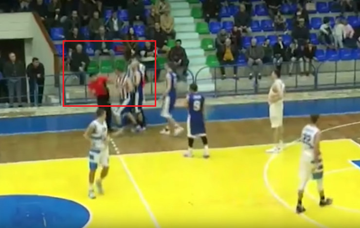 Скандал у Албанији: Кошаркаш Тиране нокаутирао судију, па зарадио доживотну суспензију (ВИДЕО)