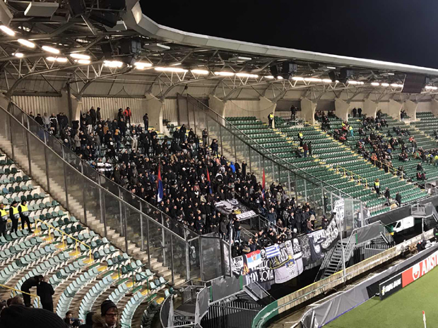 Из копа у Хагу одјекује: Напред Партизан! (ФОТО/ВИДЕО)