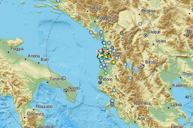 Нови потрес на само 25 километара од Тиране: Регион се не смирује, скоро 50 земљотреса у 73 часа! (ФОТО)
