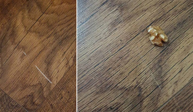 Да ли и вас нервирају огреботине по ламинату? Помоћу намирнице које имате у кући постаће невидљиве!