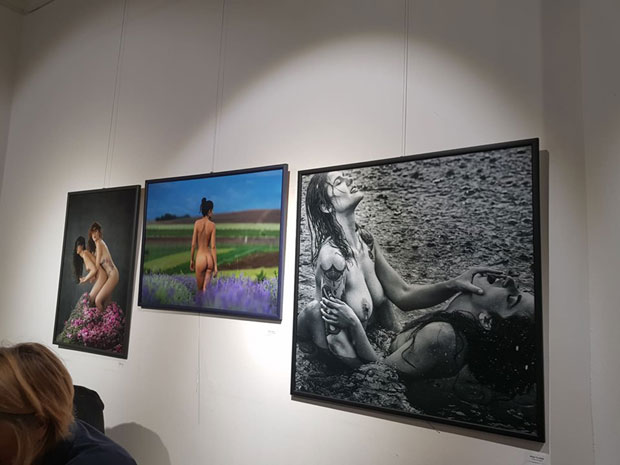 Лепота женског тела у пољима лаванде: Отворена изложба радова насталих на ликовним колонијама Пигмалион (ФОТО)