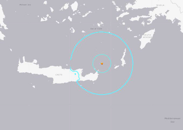 Нови јак земљотрес код Крита