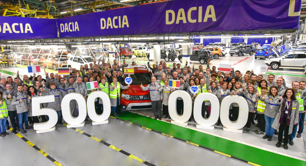 Велики успех румунске фабрике аутомобила Дачија: Произведено пола милиона новог дастера