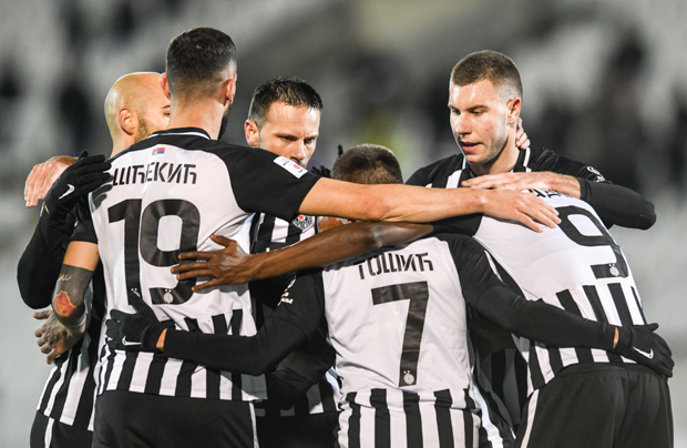 Решетали и падали: Партизан у полусезони дао 75 голова, али је имао и неке неочекиване поразе