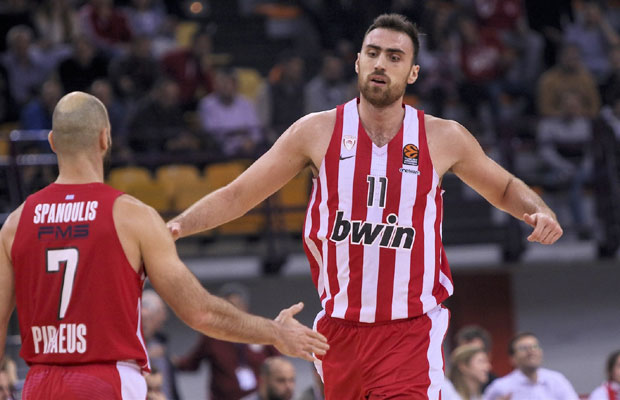 Два продужетка у ЕЛ: Милутинов и Лучић одлични у победама Олимпијакоса и Бајерна