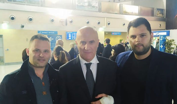 Уз цркву и народ: Миодраг Дака Давидовић стигао у Црну Гору 