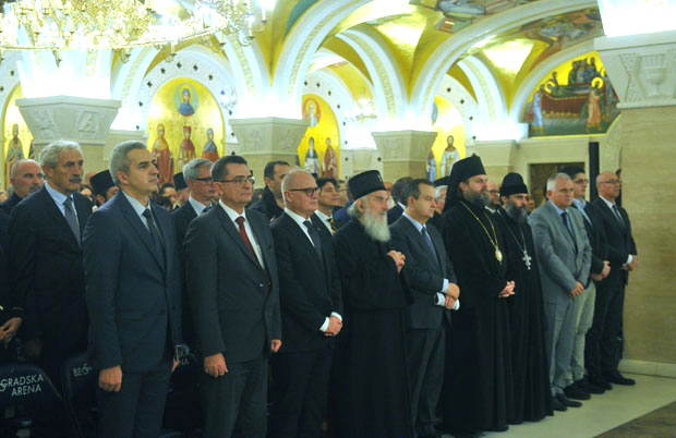 Весић: Србија са поносом слави осам векова аутокефалности цркве, државности и уставности