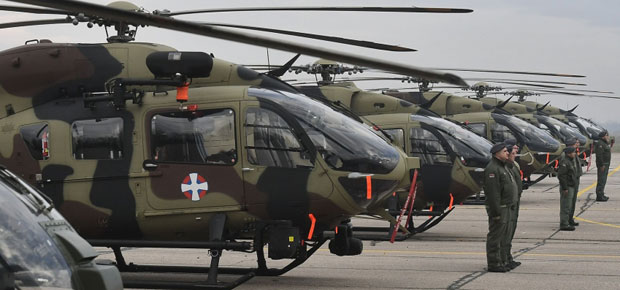 Нови хангар за смештај хеликоптера српског ратног ваздухопловства