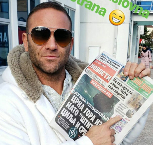 Салвадор одушевљен интересовањем „Новости“: Американац који је постао православац носи неколико примерака нашег листа у Њујорк