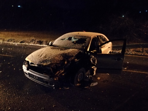 Удес на путу Краљево - Крагујевац: Једна особа је повређена (ФОТО/ВИДЕО)