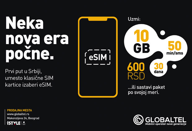 Будућност мобилне телефоније је пред вама: Глобалтел представио нову технологију – eSIM!