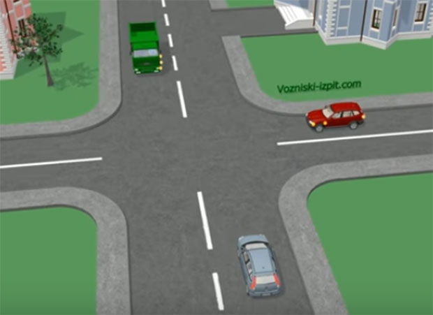 Где сте, возачи? Ко има предност на овој раскрсници? (ВИДЕО)