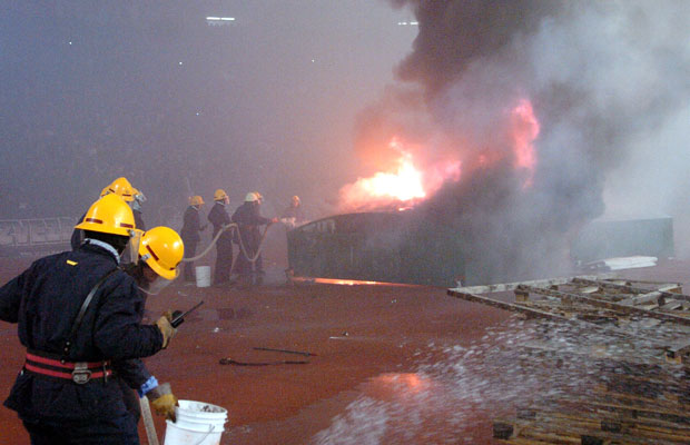 Пожар подно Суве Планине: Изгорела викендица у селу Дуга Пољана