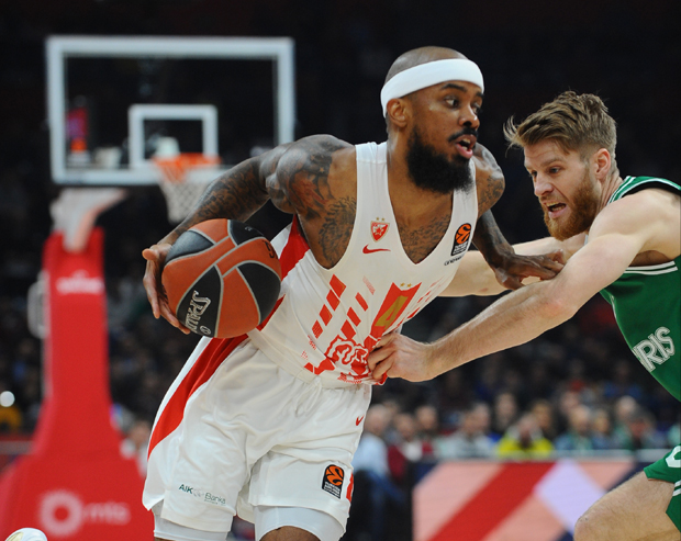 Звезда стала на зелено: Жалгирис ставио тачку на црвено-бели победнички низ